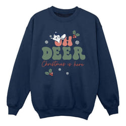 Disney - Sweat OH DEER - Fille (Bleu marine)