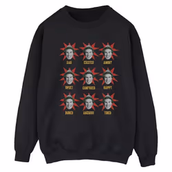Elf - Sweat MANY MOODS OF BUDDY - Femme (Noir)
