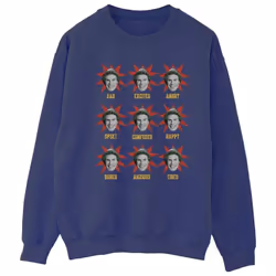 Elf - Sweat MANY MOODS OF BUDDY - Femme (Bleu marine)