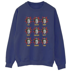 Elf - Sweat MANY MOODS OF BUDDY - Femme (Bleu marine)