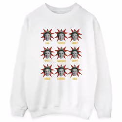 Elf - Sweat MANY MOODS OF BUDDY - Femme (Blanc)