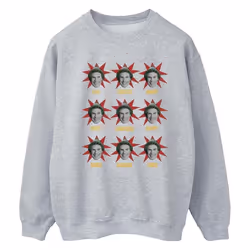 Elf - Sweat MANY MOODS OF BUDDY - Femme (Gris chiné)