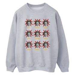 Elf - Sweat MANY MOODS OF BUDDY - Femme (Gris chiné)