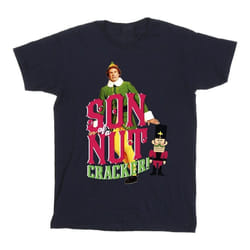 Elf - T-shirt SON OF A NUTCRACKER - Homme (Bleu marine)