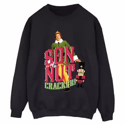 Elf - Sweat SON OF A NUTCRACKER - Femme (Noir)