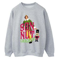 Elf - Sweat SON OF A NUTCRACKER - Femme (Gris chiné)