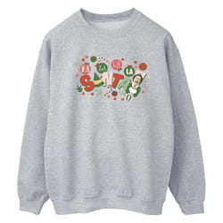 Elf - Sweat FA LA LA - Femme (Gris chiné)