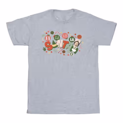 Elf - T-shirt FA LA LA - Garçon (Gris chiné)