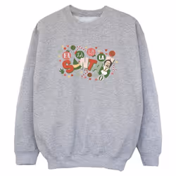 Elf - Sweat FA LA LA - Garçon (Gris chiné)
