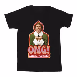 Elf - T-shirt SANTA'S COMING - Homme (Noir)