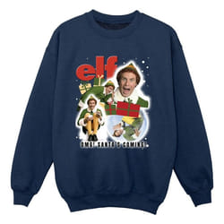 Elf - Sweat - Garçon (Bleu marine)