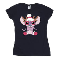 Disney - T-shirt - Femme (Bleu marine)