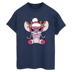 Disney - T-shirt - Femme (Bleu marine)