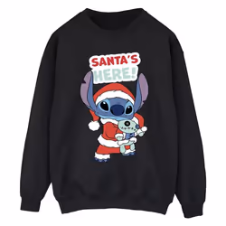Disney - Sweat SANTA'S HERE - Homme (Noir)