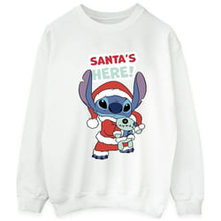 Disney - Sweat SANTA'S HERE - Homme (Blanc)
