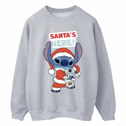 Disney - Sweat SANTA'S HERE - Homme (Gris chiné)