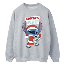 Disney - Sweat SANTA'S HERE - Homme (Gris chiné)