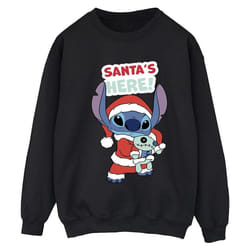 Disney - Sweat SANTA'S HERE - Femme (Noir)