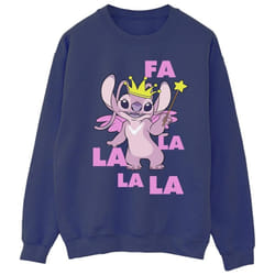 Disney - Sweat ANGEL FA LA LA - Homme (Bleu marine)