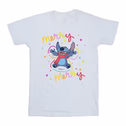 Disney - T-shirt MERRY RAINBOW - Homme (Blanc)