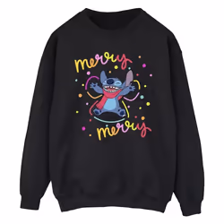 Disney - Sweat MERRY RAINBOW - Homme (Noir)