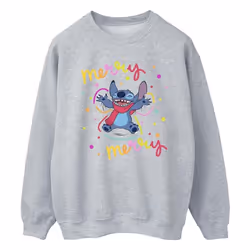 Disney - Sweat MERRY RAINBOW - Homme (Gris chiné)