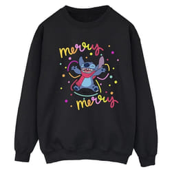 Disney - Sweat MERRY RAINBOW - Femme (Noir)