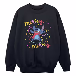 Disney - Sweat MERRY RAINBOW - Garçon (Noir)