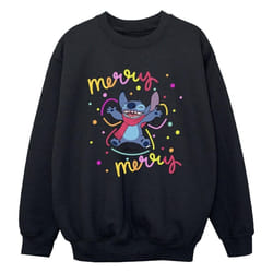 Disney - Sweat MERRY RAINBOW - Garçon (Noir)