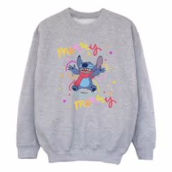 Disney - Sweat MERRY RAINBOW - Fille (Gris chiné)