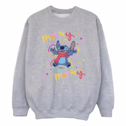 Disney - Sweat MERRY RAINBOW - Fille (Gris chiné)