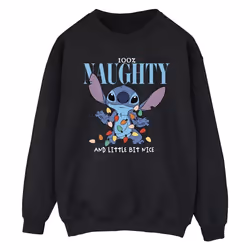 Disney - Sweat NAUGHTY & NICE - Homme (Noir)
