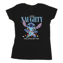 Disney - T-shirt NAUGHTY & NICE - Femme (Noir)