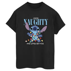 Disney - T-shirt NAUGHTY & NICE - Femme (Noir)