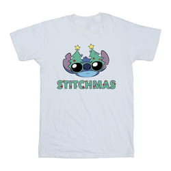 Disney - T-shirt STITCHMAS - Homme (Blanc)