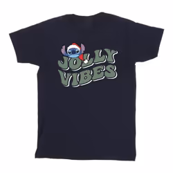 Disney - T-shirt JOLLY CHILLING VIBES - Homme (Bleu marine)