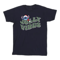 Disney - T-shirt JOLLY CHILLING VIBES - Homme (Bleu marine)