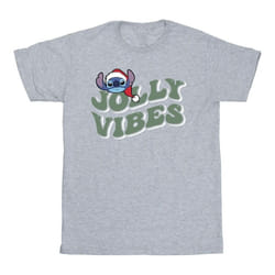 Disney - T-shirt JOLLY CHILLING VIBES - Homme (Gris chiné)
