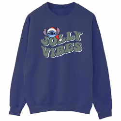 Disney - Sweat JOLLY CHILLING VIBES - Homme (Bleu marine)