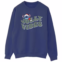Disney - Sweat JOLLY CHILLING VIBES - Homme (Bleu marine)