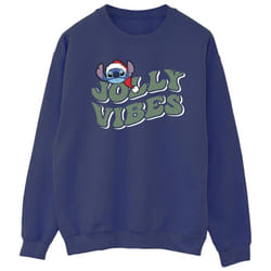 Disney - Sweat JOLLY CHILLING VIBES - Homme (Bleu marine)