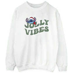 Disney - Sweat JOLLY CHILLING VIBES - Homme (Blanc)