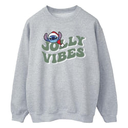 Disney - Sweat JOLLY CHILLING VIBES - Homme (Gris chiné)