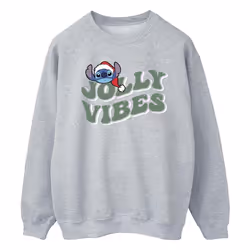 Disney - Sweat JOLLY CHILLING VIBES - Homme (Gris chiné)
