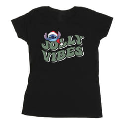 Disney - T-shirt JOLLY CHILLING VIBES - Femme (Noir)