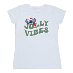 Disney - T-shirt JOLLY CHILLING VIBES - Femme (Blanc)