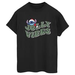Disney - T-shirt JOLLY CHILLING VIBES - Femme (Noir)