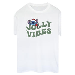 Disney - T-shirt JOLLY CHILLING VIBES - Femme (Blanc)