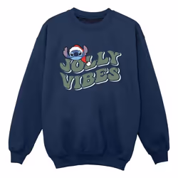 Disney - Sweat JOLLY CHILLING VIBES - Garçon (Bleu marine)