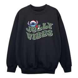 Disney - Sweat JOLLY CHILLING VIBES - Fille (Noir)
